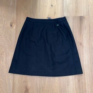 LACOSTE BLACK PLEATED SKIRT SIZE 14 SMALL S